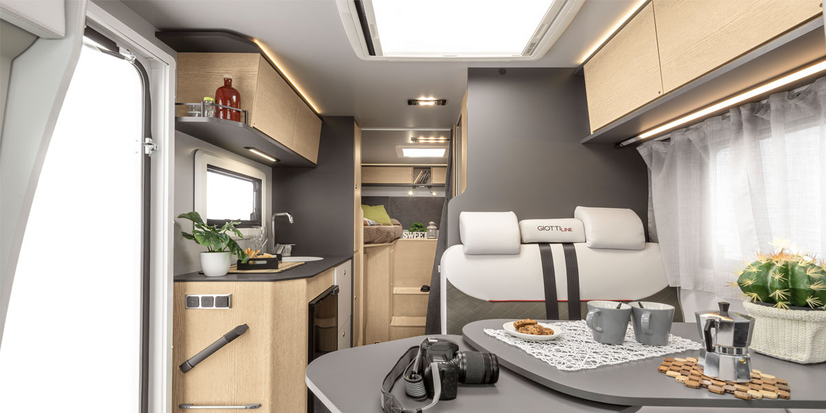 Wohnmobil Giottiline Compact C66 Innenansicht