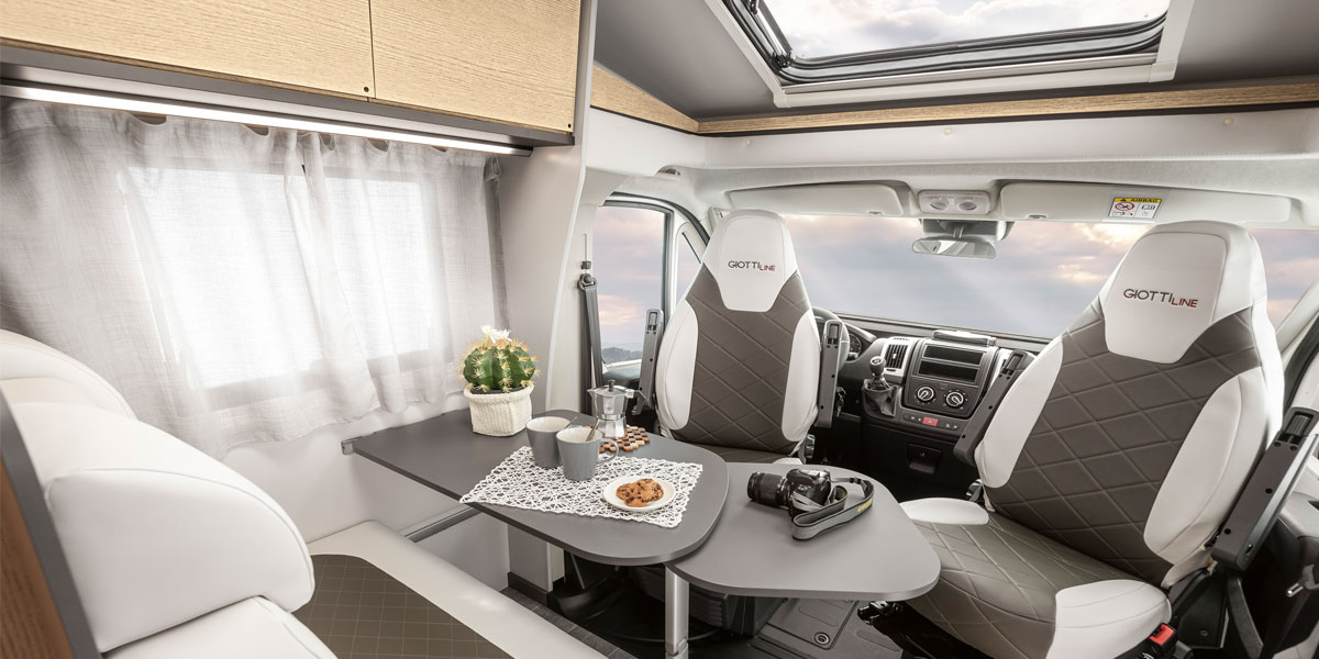 Wohnmobil Giottiline Compact C66 Innenansicht