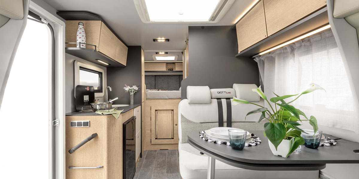 Wohnmobil Giottiline Compact C60 Innenansicht