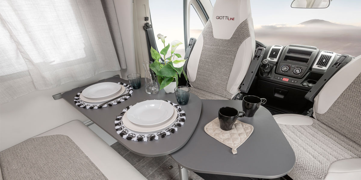 Wohnmobil Giottiline Compact C60 Innenansicht