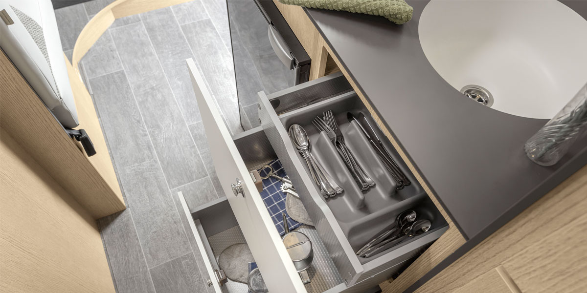 Wohnmobil Giottiline Compact Cx60 Innenansicht