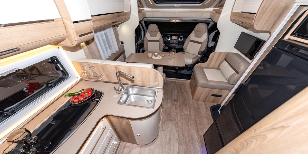 Wohnmobil Giottiline Therry 32 Innenansicht
