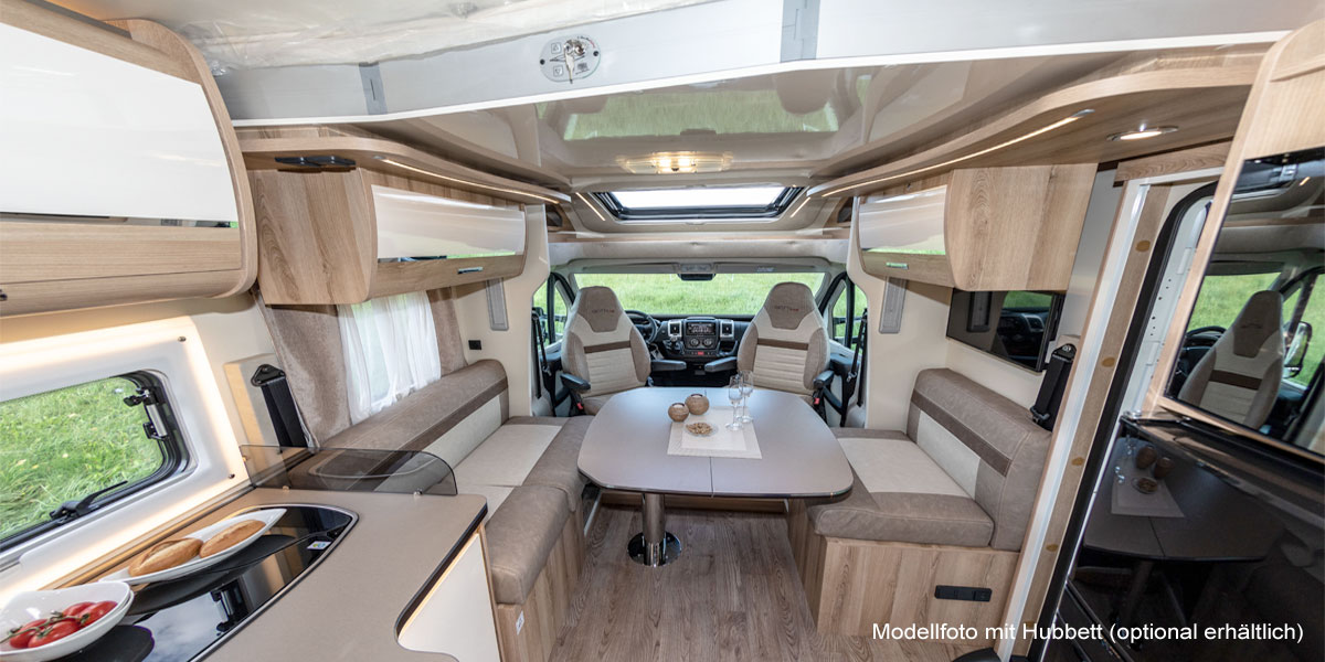 Wohnmobil Giottiline Therry 38 Innenansicht