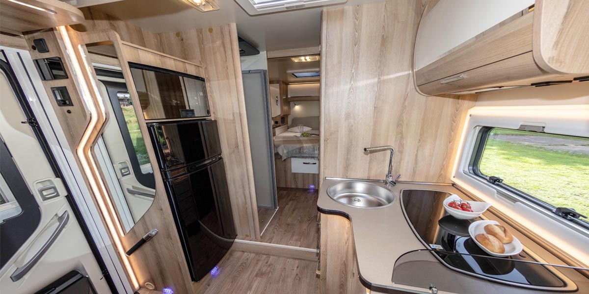Wohnmobil Giottiline Therry 38 Innenansicht