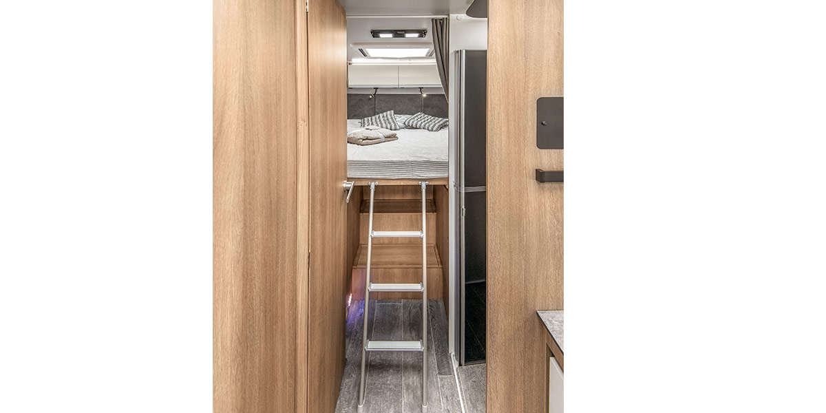 Wohnmobil Giottiline Teilintegriert Toscan 69 GC Innenansicht