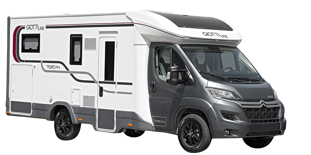 Wohnmobil Giottiline Teilintegriert Toscan 69 GC Aussenansicht
