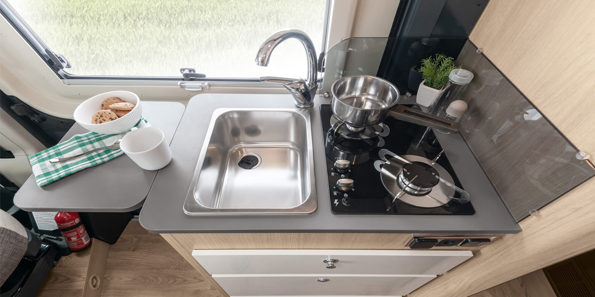 Wohnmobil Giottiline Van 60T Innenansicht