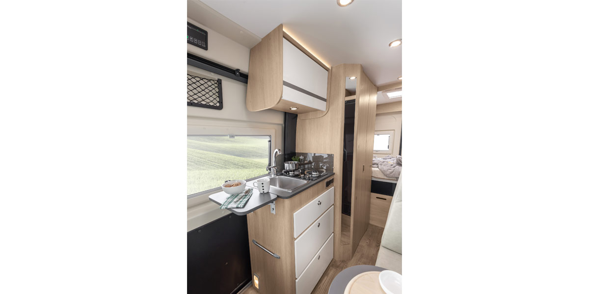 Wohnmobil Giottiline Van 60T Innenansicht